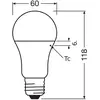 Osram, Ampoule, LED Pcr Lamps With Classic A (E27, 1521 lm, 1x)