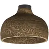 LEDVANCE Decor Cardboard Hat marron en carton ondulé léger E27 diamètr...