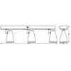 LEDVANCE LED SPOT PEAR plafondmontage. spot, grijs, 12,9W, 630lm