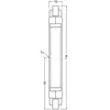OSRAM LED Slim Line multicolour LED lamp with R7s retrofit base, 8 W / 806 lm, clear, cool white light with 4,000 K