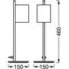 LEDVANCE SMART+ DECOR WiFi tafellamp, 8W, 65-lm, hout