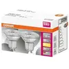OSRAM Spot par16 LED 36 verre 2.6W GU10 230lm 2700K chaud - Boite de 2