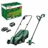 Bosch Tondeuse EasyMower 18 avec batterie 4,0Ah + Coupe bordure EasyGr...