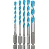 Bosch 5-delige accessoireset EXPERT: 4 mm, 5 mm, 6 mm, 8 mm