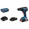 Bosch Professional Accu schroefklopboormachine GSB 18V-55 2x ProCORE18V 4,0Ah, lader GAL 18V-40