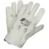 NITRAS Gant Driver taille 9 gris cuir bovin plein en 388 catégorie epi ii