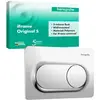 hansgrohe iFrame Original S drukplaatvoor dual flush chroom