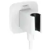Hansgrohe Fixfit Coude de raccordement avec support, blanc mat 2688770...