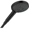 Axor, Pommeau de douche, HG Douchette à main 120, 3 jets noir mat (3 T...