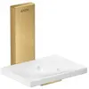 hansgrohe, Distributeur de savon + porte-savon, AXOR Universal Rectang...