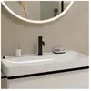 hansgrohe Tecturis S ééngreeps wastafelkraan 110 met trekwaste mat zwa...