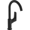 Hansgrohe Logis Mitigeur de lavabo avec vidage, EcoSmart, noir mat 711...