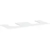 hansgrohe, Console de lavabo, Xevolos E Console, 2 découpes, 1370x550m...