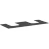 hansgrohe Xevolos E console, 2 uitsparingen, 1370x550mm, voor opzetwas...