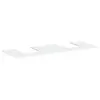 hansgrohe, Console de lavabo, Xevolos E Console, 2 découpes, 1570x550m...