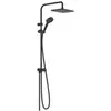 Colonne de douche HANSGROHE230 1jet Reno EcoSmart 9l/min noir mat 2628...