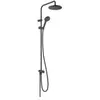 Colonne de douche HANSGROHE 200 1jet EcoSmart 9 l/min Reno noir mat