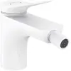 Hansgrohe Mitigeur de bidet avec tirette et vidage blanc mat