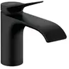 Mitigeur de lavabo HANSGROHE Vivenis avec tirette et vidage noir mat -...