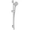 Hansgrohe Set de douche 2jet EcoSmart 9 l/min avec barre Unica 65 cm chromé Vernis Blend