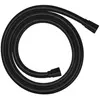 Flexible de douche - HANSGROHE - Isiflex - Noir mat - Annelé - 1,25 m