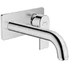 Hansgrohe Mitigeur lavabo encastré mural Vernis Shape, EcoSmart chromé 71578000
