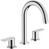 Hansgrohe HANSMélangeur 3 trous avec tirette et vidage synthétique chromé 71563000