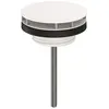 Hansgrohe - Bonde lavabo à écoulement libre blanc mat - Blanc