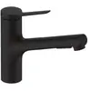 Hansgrohe Keukenkraan 150, met uittrekbare sproeikop, sBox lite, mat zwart