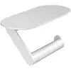 Hansgrohe Porte-papier WC avec tablette blanc mat