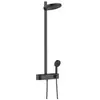 hansgrohe Pulsify S Showerpipe 2jet mt ShowerTablet Select 400 mat zwa...