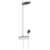 hansgrohe Pulsify S Showerpipe 2jet mt ShowerTablet Select 400 mat wit