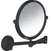 Axor, Miroir cosmétique, Miroir de rasage Universal Circular noir mat