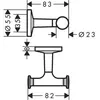 Hansgrohe - Robinet rapide Rosieres 42812800