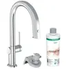 Hansgrohe Aqittura M91 mitigeur de cuisine 210 FilterSystem, avec douc...