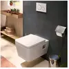 hansgrohe, Cuvette toilettes + bidet, EluPura Original Q WC suspendu, ...