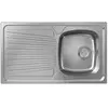 Evier de cuisine - HANSGROHE - S21 - Inox - 1 bac - Réversible - Manuel