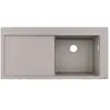Hansgrohe HANSEvier encastré 450 avec égouttoir gris béton 43314380
