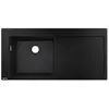 Évier - HANSGROHE - HANSEvier 450 - Noir graphite - 1 bac - SilicaTec