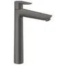 Hansgrohe Talis E 240 Mitigeur de lavabo noir chromé brossé, sans tirette ni vidage (71717340)