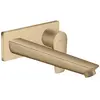 HANSGROHE Mitigeur de lavabo encastré mural, bec 225mm, bonde à écoule...