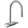 Hansgrohe Robinet de cuisine avec douchette Aquno Select M81 170 sBox 3 jets chromé 73831000