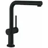 Mitigeur dévier - HANSGROHE - Talis M54 - Noir mat - À encastrer - Laiton