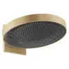 Hansgrohe Rainfinity hoofddouche wand rond 36cm brushed bronze