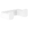 HANSGROHE Crochet double blanc mat AddStoris