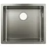 Evier - HANSGROHE - S71 450 - 1 bac - Inox - Sous plan
