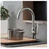 Mitigeur de cuisine HANSGROHE Focus M42 , 1 jet aspect acier inox - 71...
