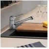 Mitigeur cuisine Hansgrohe Focus M42 CoolStart chromé - 1 jet - EcoSma...