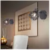 ETC-SHOP Applique murale chambre lit lampe liseuse noire lampe de salon avec spot mobile, métal, noir, 1x G9, LxH 8x13 cm, lot de 2