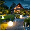 ETC-SHOP Lampe d'extérieur boule solaire avec piquet Lampe de jardin l...